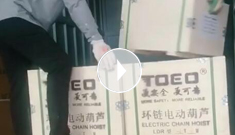 XPJ集团高端配置环链葫芦发走